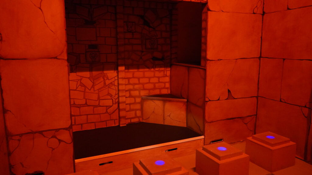 Construction inside the mummy