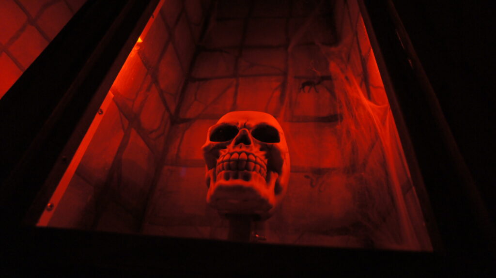 Prop inside The Mummy